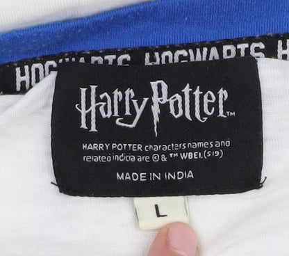 Harry Womens Potter White Ravenclaw T-Shirt L