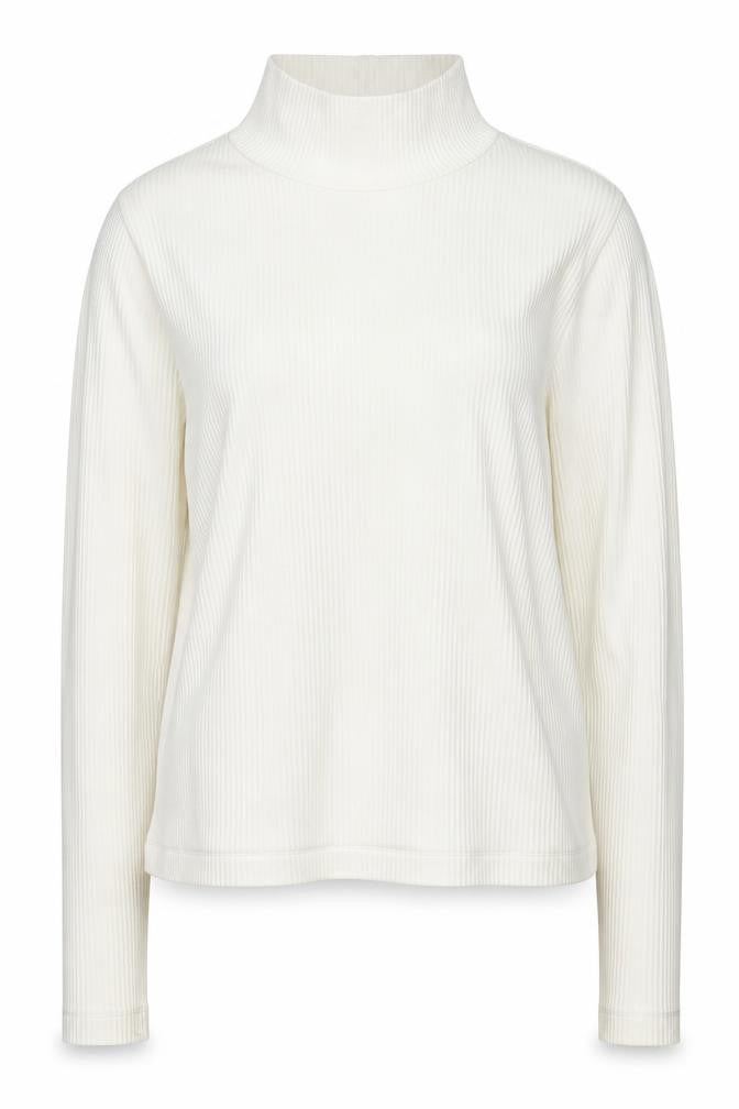 Zara Women's Ivory High Neck Pullover Jumper Size 12