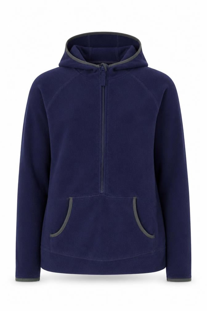 Crane Unisex Blue Full Zip Hoodie M Size