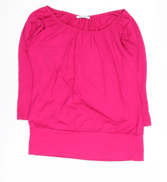 Marks and Spencer Women's Pink Blouse, Size 14 Petite