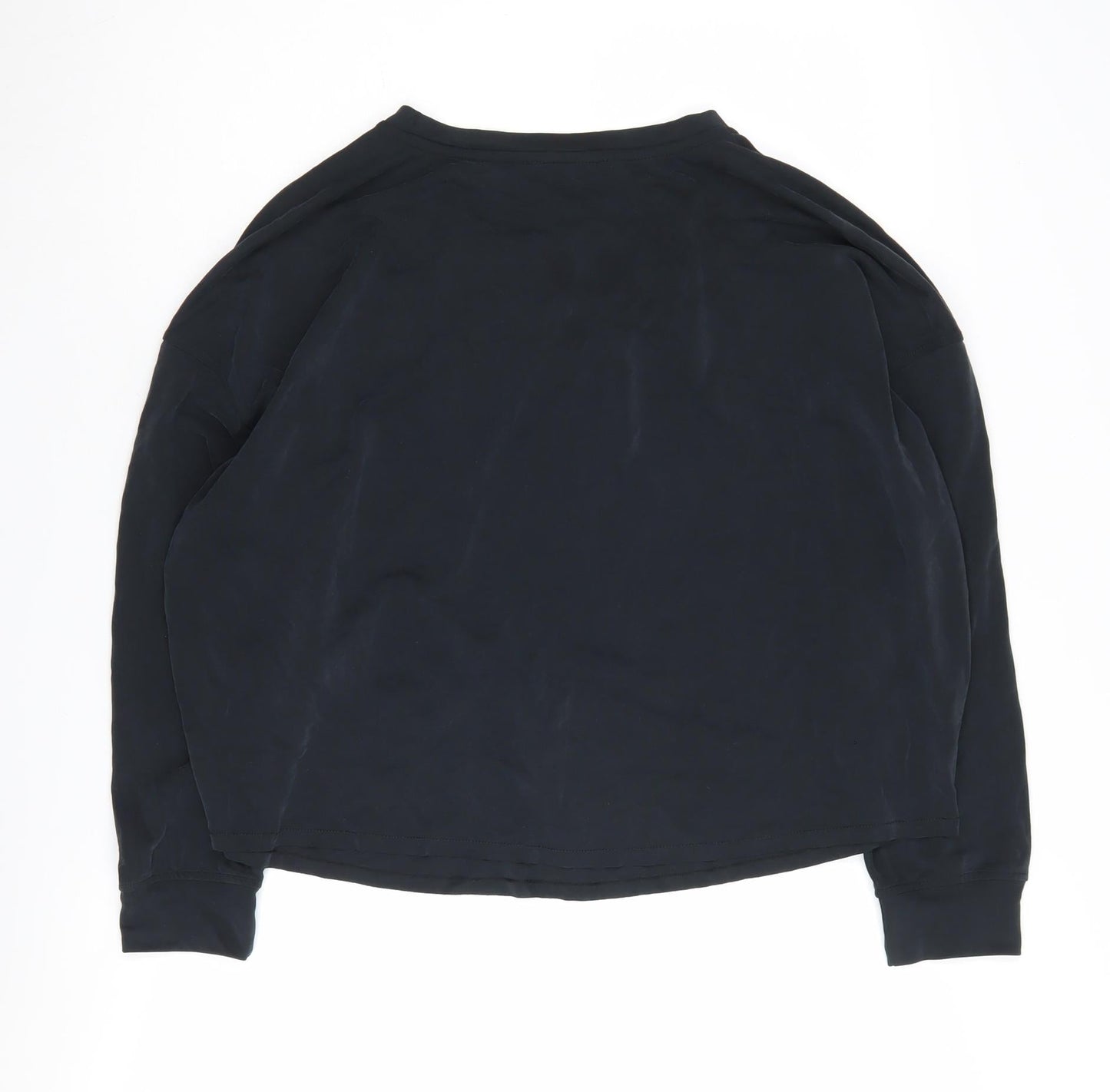 Jimmy Key Women's Black Crew Neck Pullover Sweatshirt M