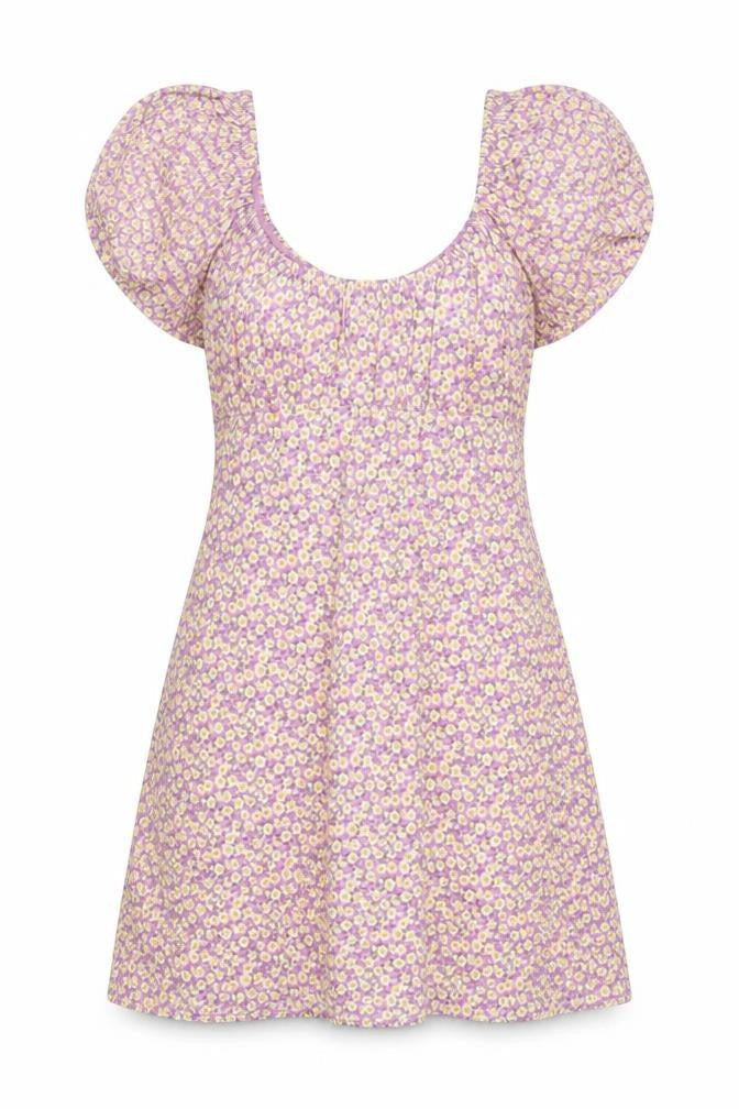 Motel Rocks Women's Multicoloured Floral Dress M
