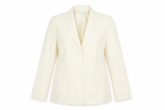 Damart Women's Ivory Suit Jacket, Size 14, Business