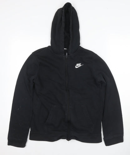 Nike Boys Black Full Zip Hoodie XL