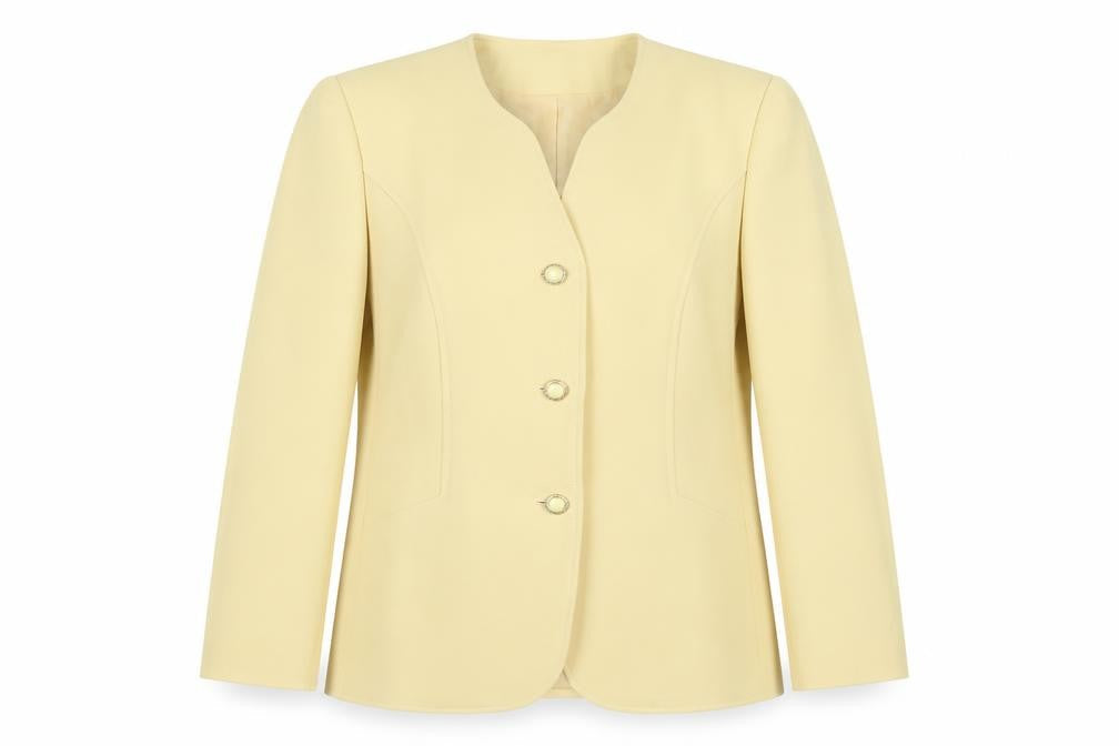 Eastex Women's Beige Regular Fit Blazer UK Size 10