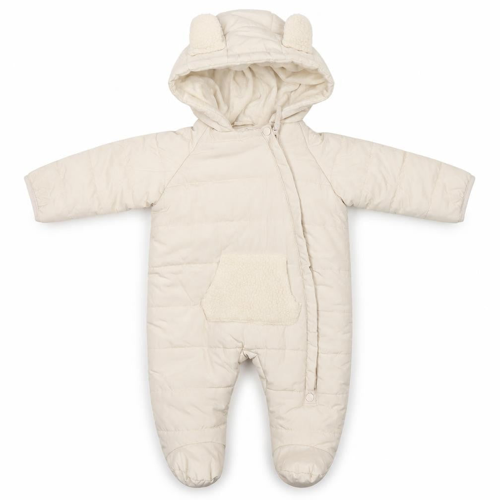 Jessica Simpson Ivory Unisex Snowsuit 6-9M Hooded Winter