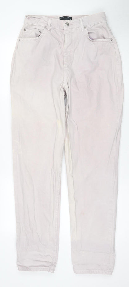 Additional front view of ASOS DESIGN Men's Beige Jeans, size 30, Button Pockets