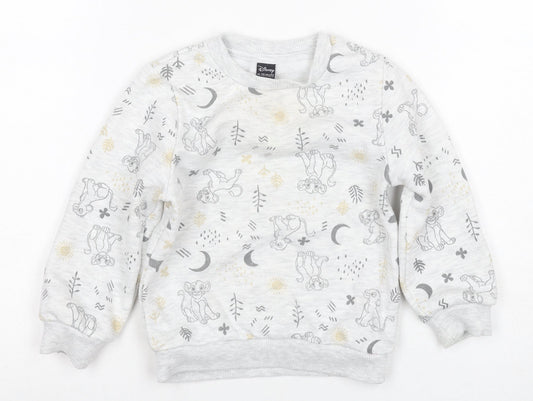 Disney at Primark Lion King Pullover, 24M, Unisex White