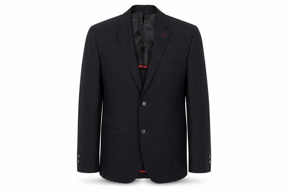 Ascot Men's Black Suit Jacket - Size 40, Formal