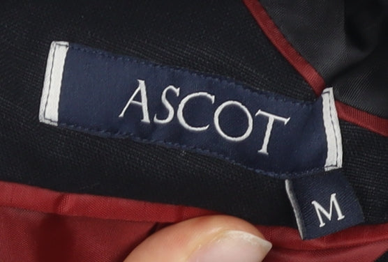 Ascot Men's Black Suit Jacket - Size 40, Formal