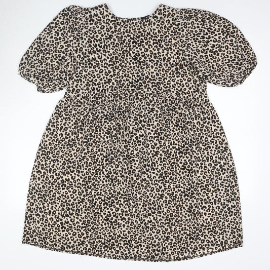 ASOS Women’s Animal Print Short Sleeve Dress