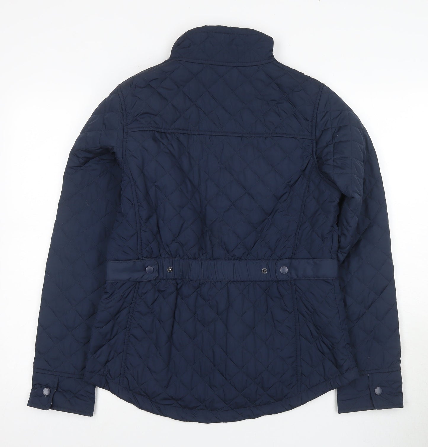Regatta Women's Blue Quilted Jacket - Size 10, Full Zip
