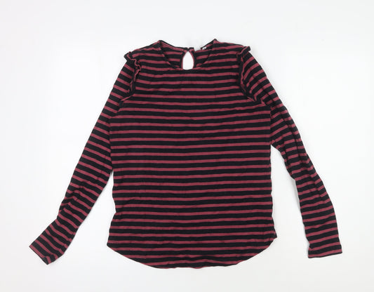 AND/OR Women's Striped Long Sleeve Top Size 6