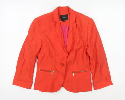 Portmans Women's Red Blazer Size 6