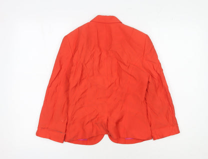 Portmans Women's Red Blazer Size 6