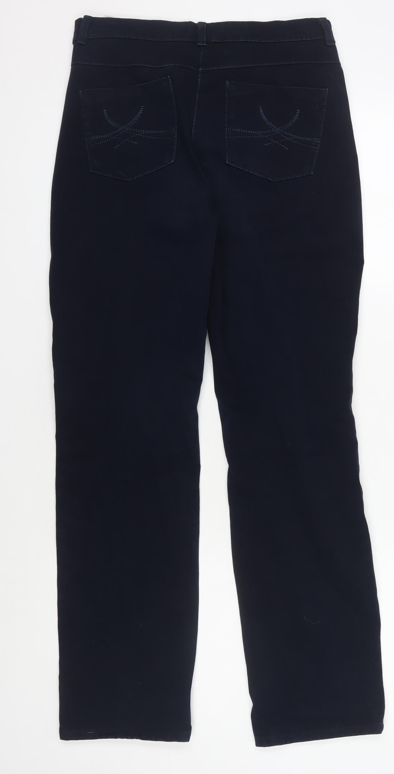 Marks and Spencer Women's Blue Jegging Trousers Size 10