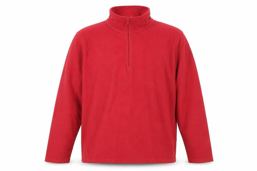 Mountain Warehouse Men's XL Red Pullover Fleece Sweatshirt