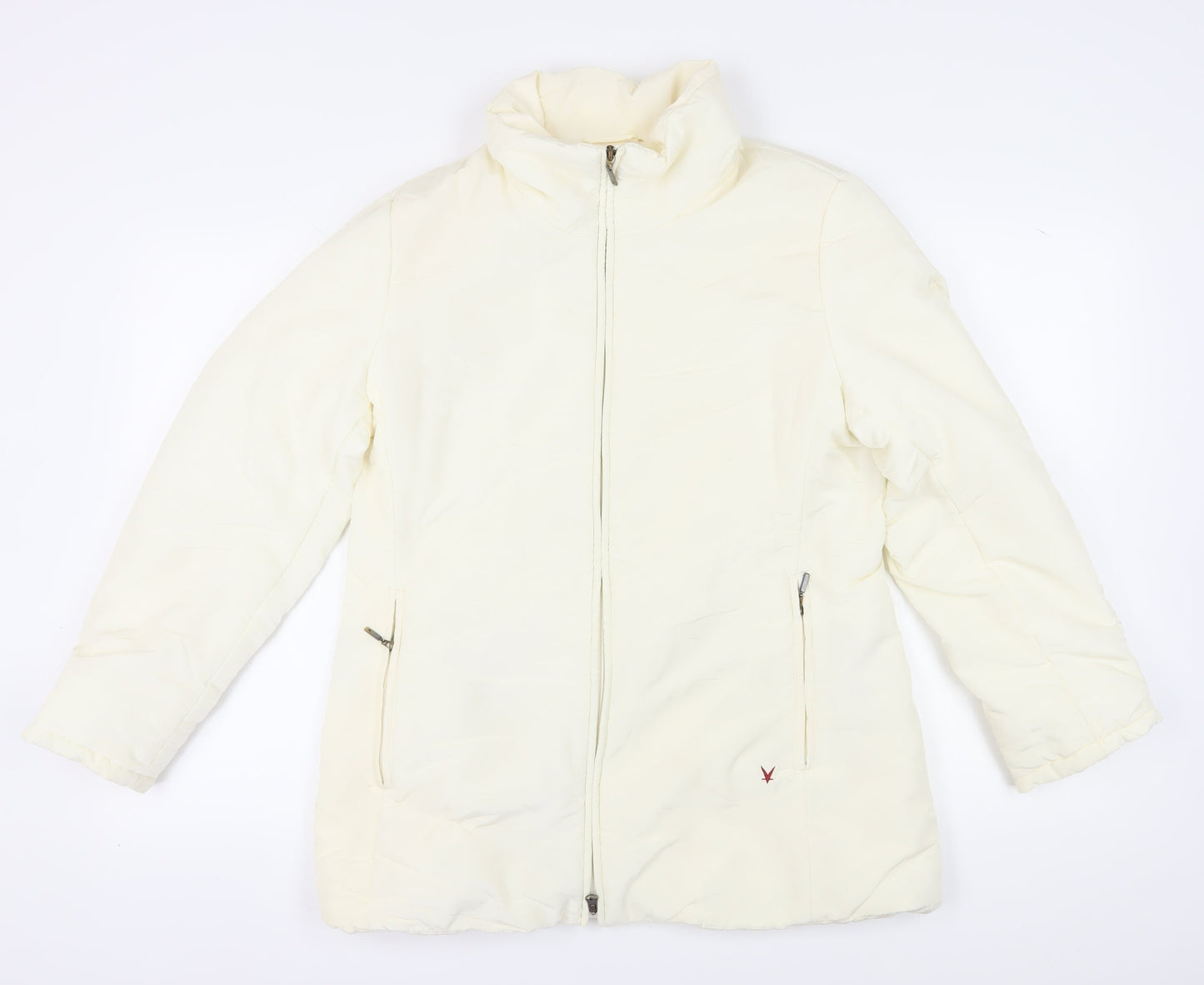 Fuchs Schmitt Women's Ivory Puffer Jacket Size 12