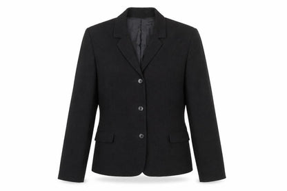 Next Women's Black Blazer, Size 12, Notch Lapel, Lined