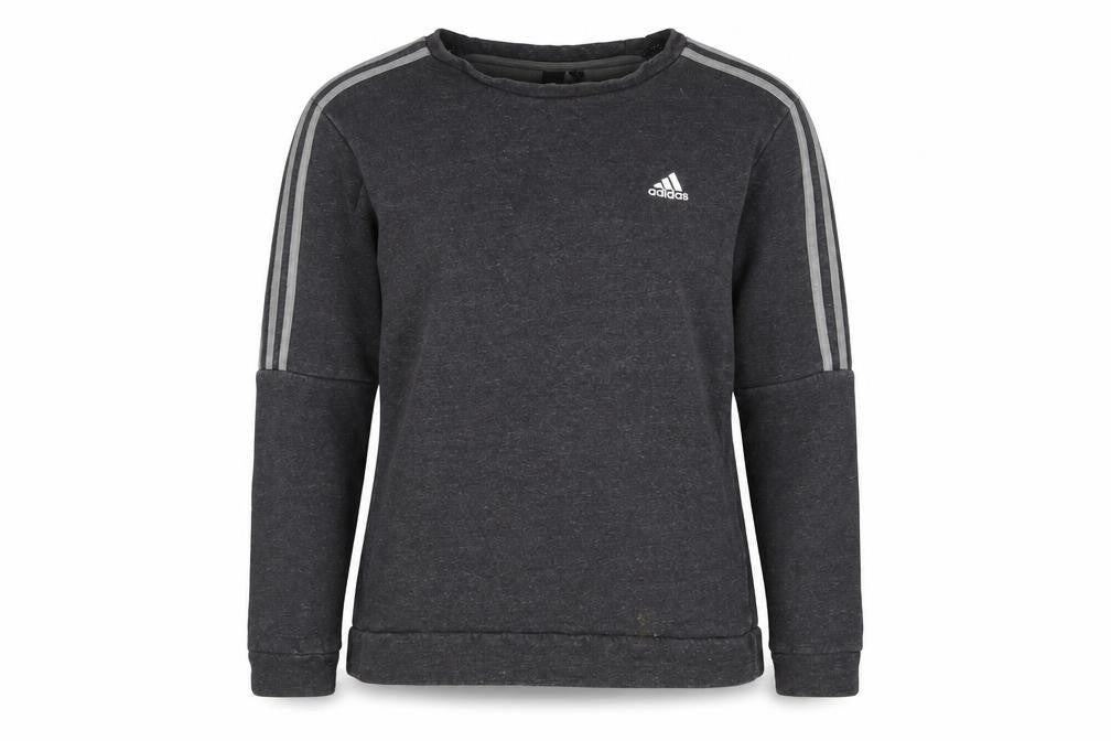 Adidas Unisex Black Pullover Sweatshirt M