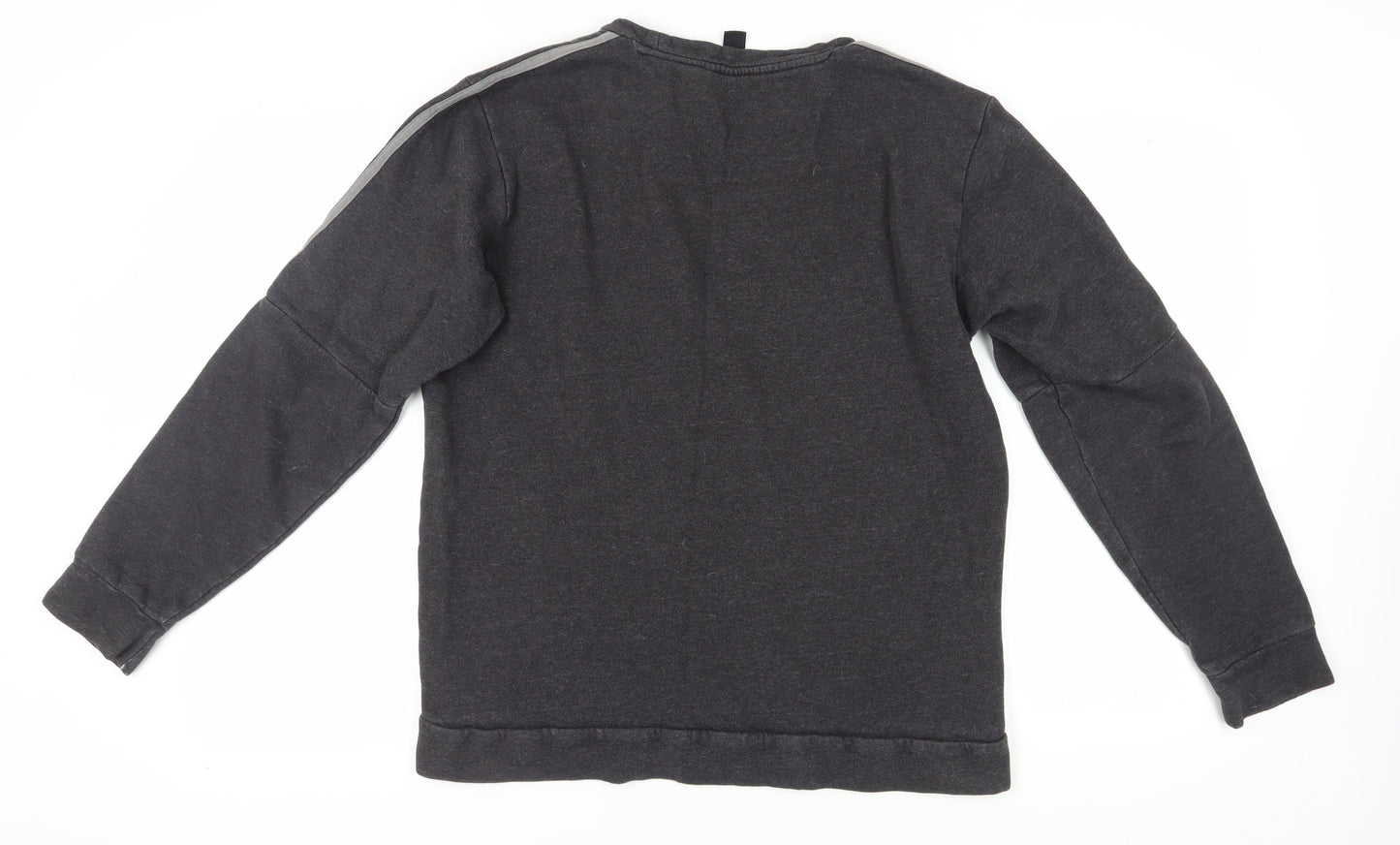 Adidas Unisex Black Pullover Sweatshirt M