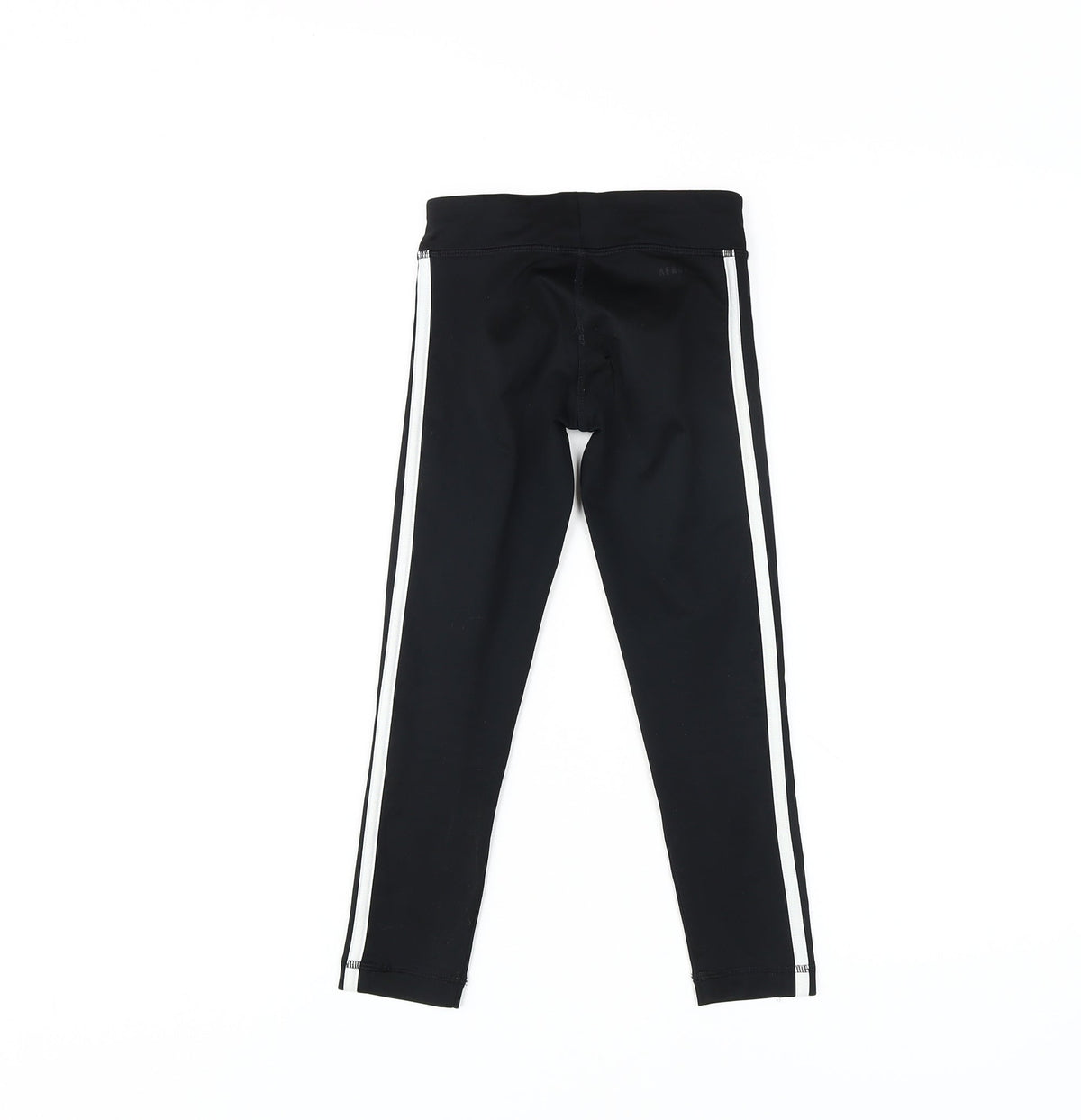 Back view of Adidas girls’ black leggings -, size 5-6, years, activewear