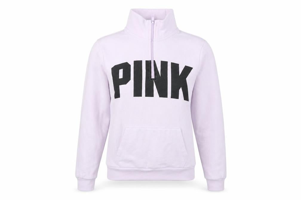 Victoria's Secret Women's Purple Pullover Sweatshirt S