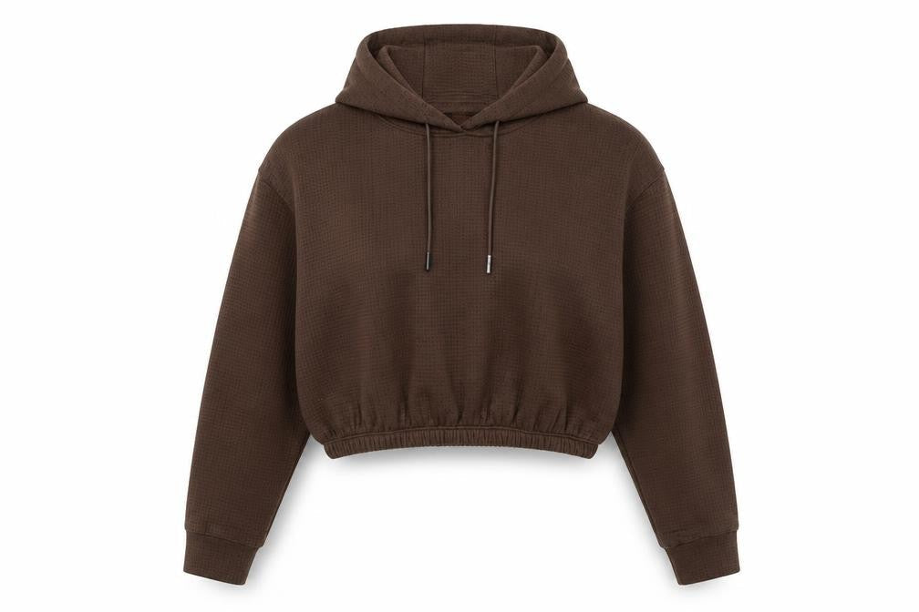 DKNY Sport Women’s Brown Pullover Hoodie, Size L