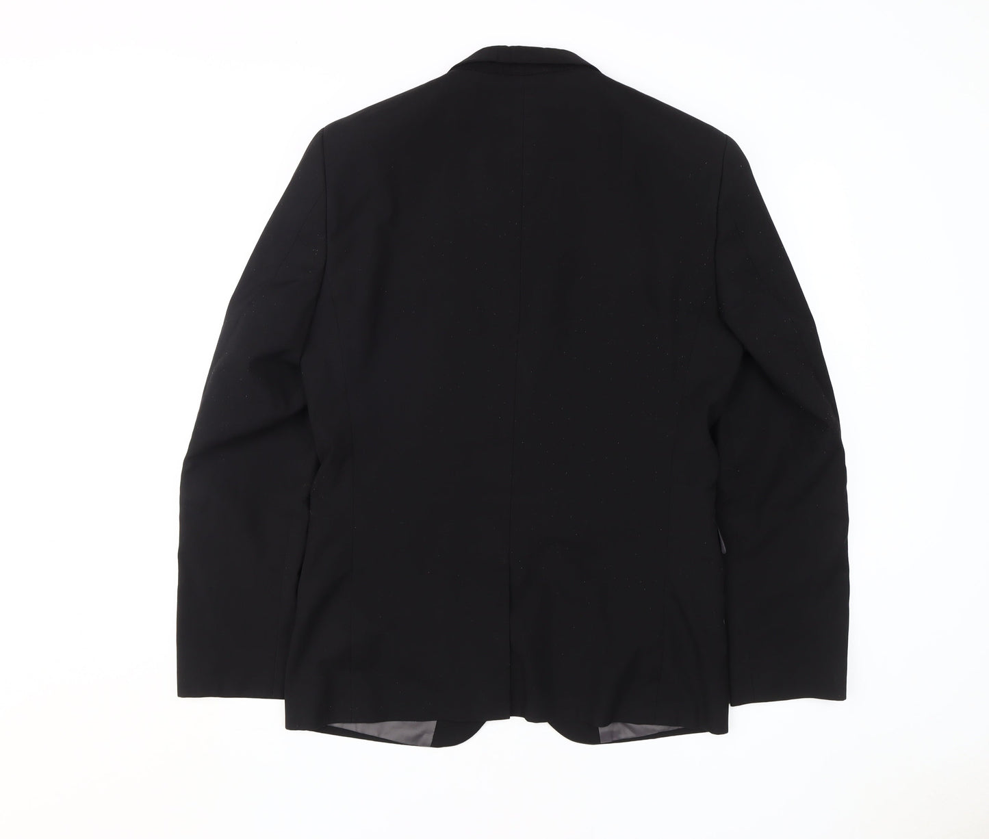Next Men's Black Regular Fit Blazer Jacket 38R