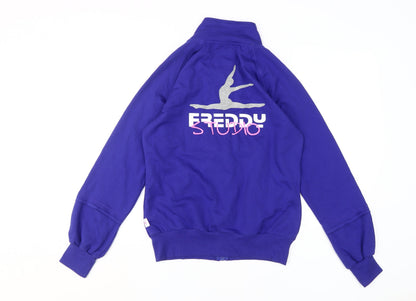 Freddy Women's Purple Full Zip Sweatshirt Size 12