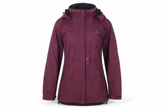 Craghoppers Women's Purple Rain Coat, Size 8, Hooded