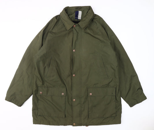 Moorcroft Men's Green Basic Jacket - Size L