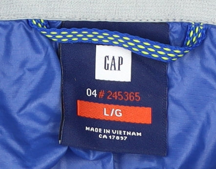 GAP Men's Blue L Windbreaker Jacket