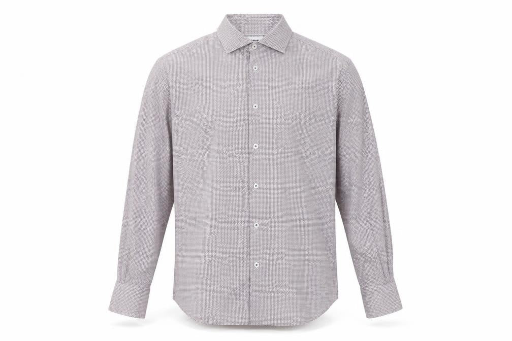 T.M. Lewin Men's Multicoloured Long Sleeve Shirt 15.5