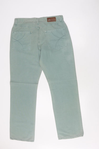 RJR.John Rocha Women's Green Chino Trousers, Size 34