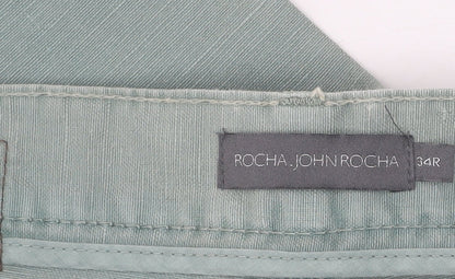 RJR.John Rocha Women's Green Chino Trousers, Size 34