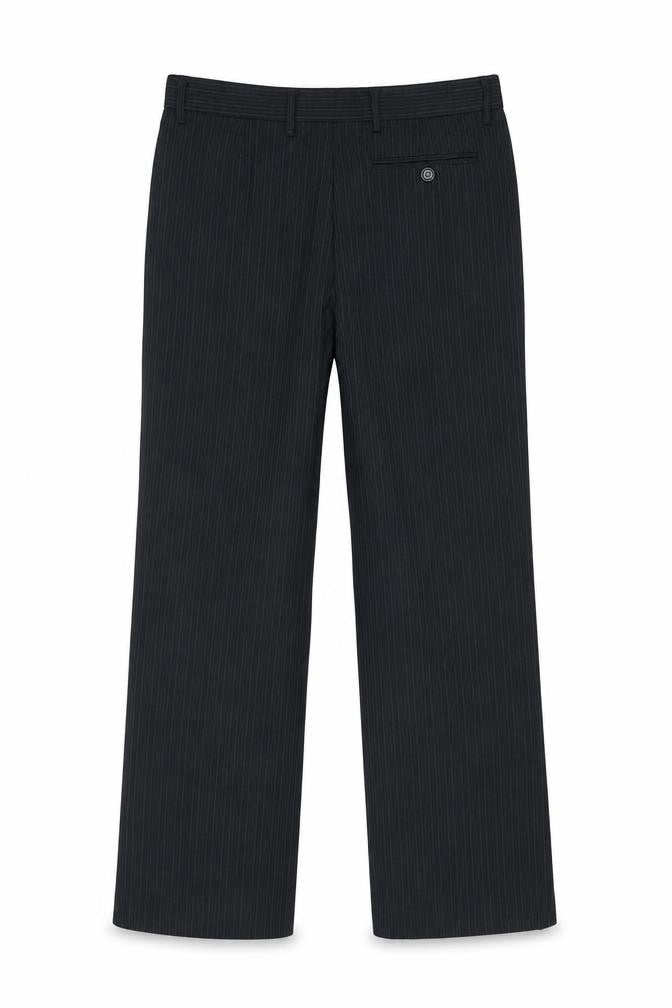 St. George by Duffer Girls Black Pinstripe Dress Pants 14Y