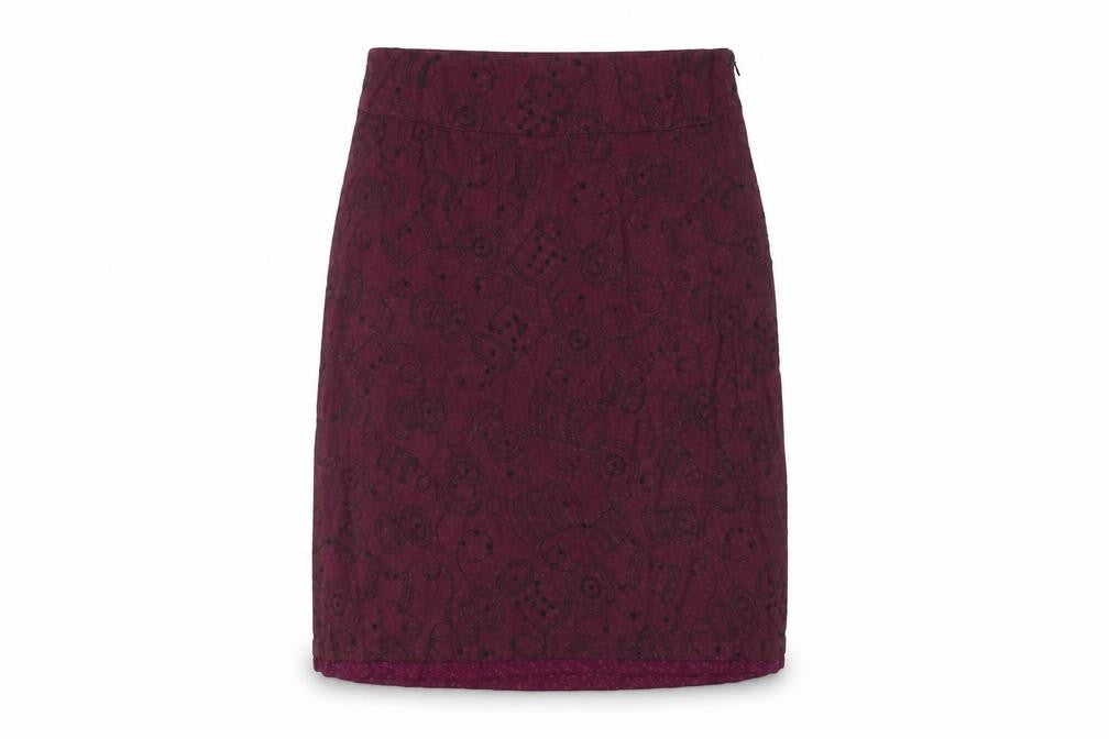 White Stuff Women's Purple Pencil Skirt UK Size 8