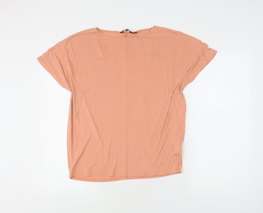 Ted Baker Women's Brown Basic Top Size 2