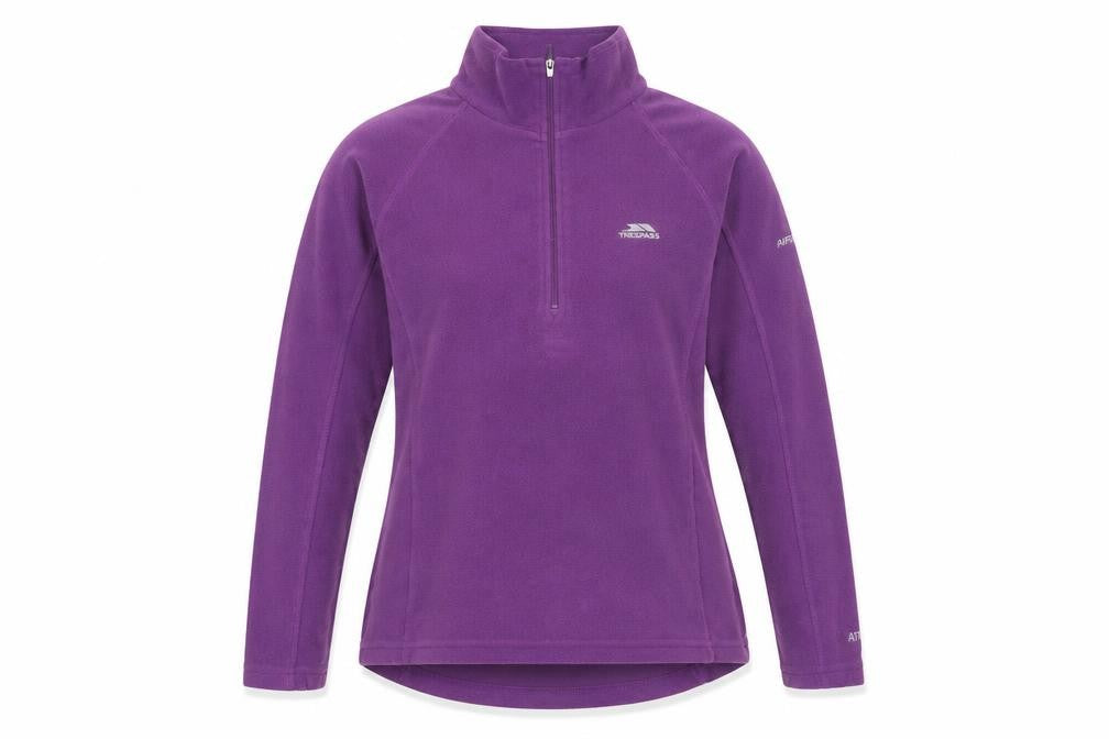 Trespass Women's Purple Fleece Sweatshirt, S, Lightweight, Breathable