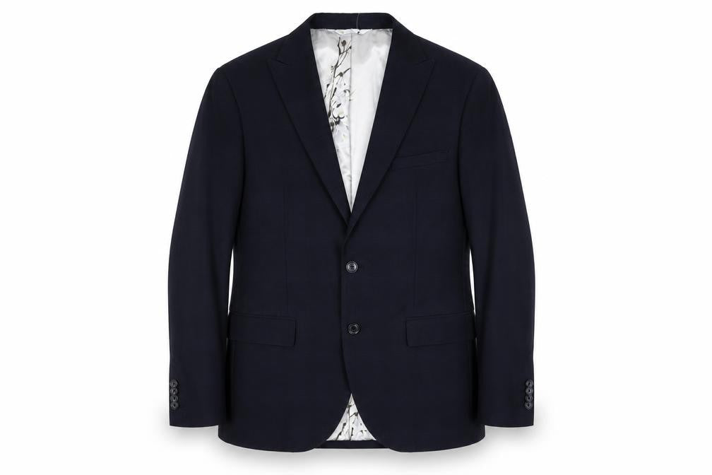 French Connection Men's Blue Slim Fit Blazer Size 42R