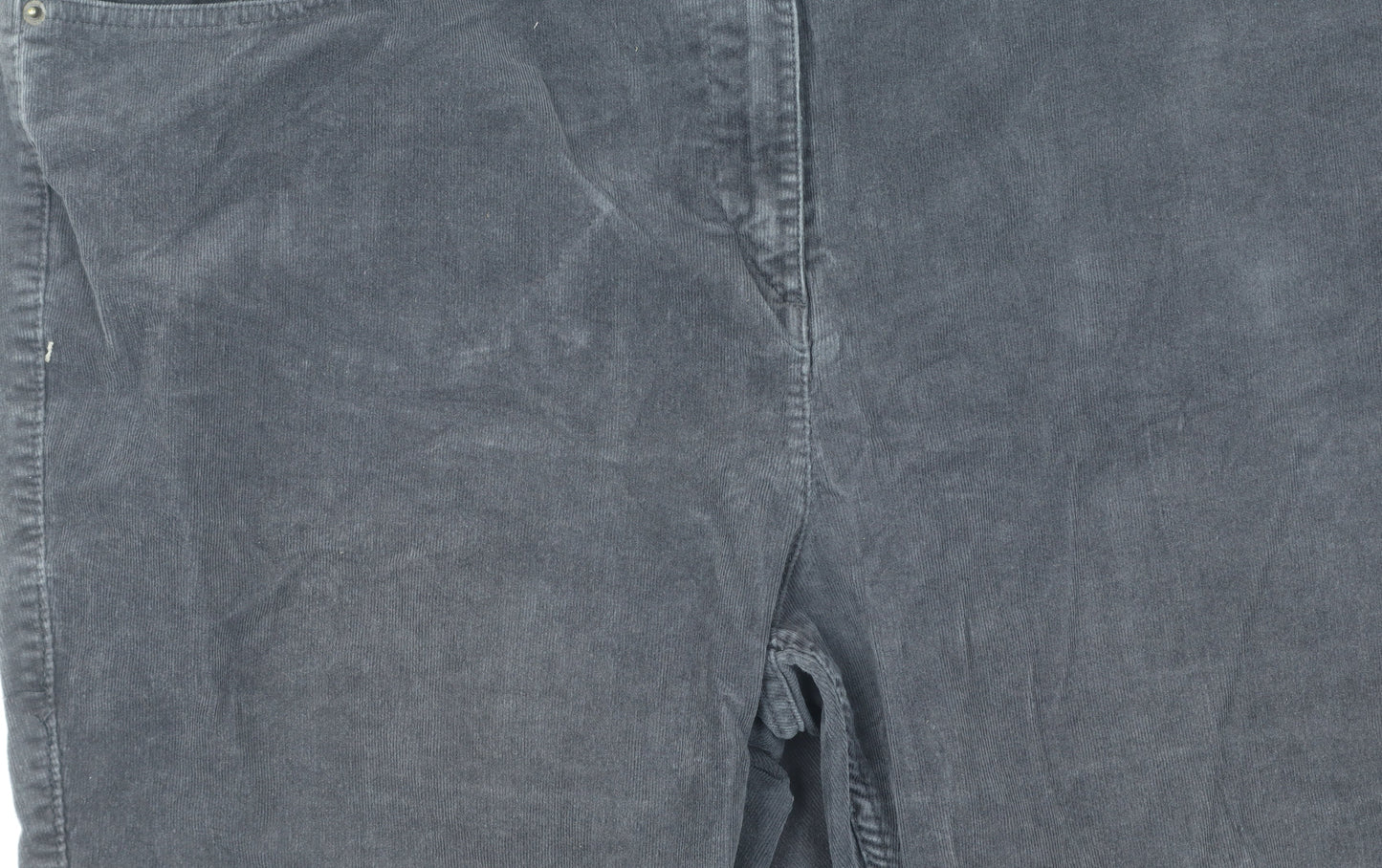 Marks and Spencer Women’s Grey Corduroy Trousers Size 20