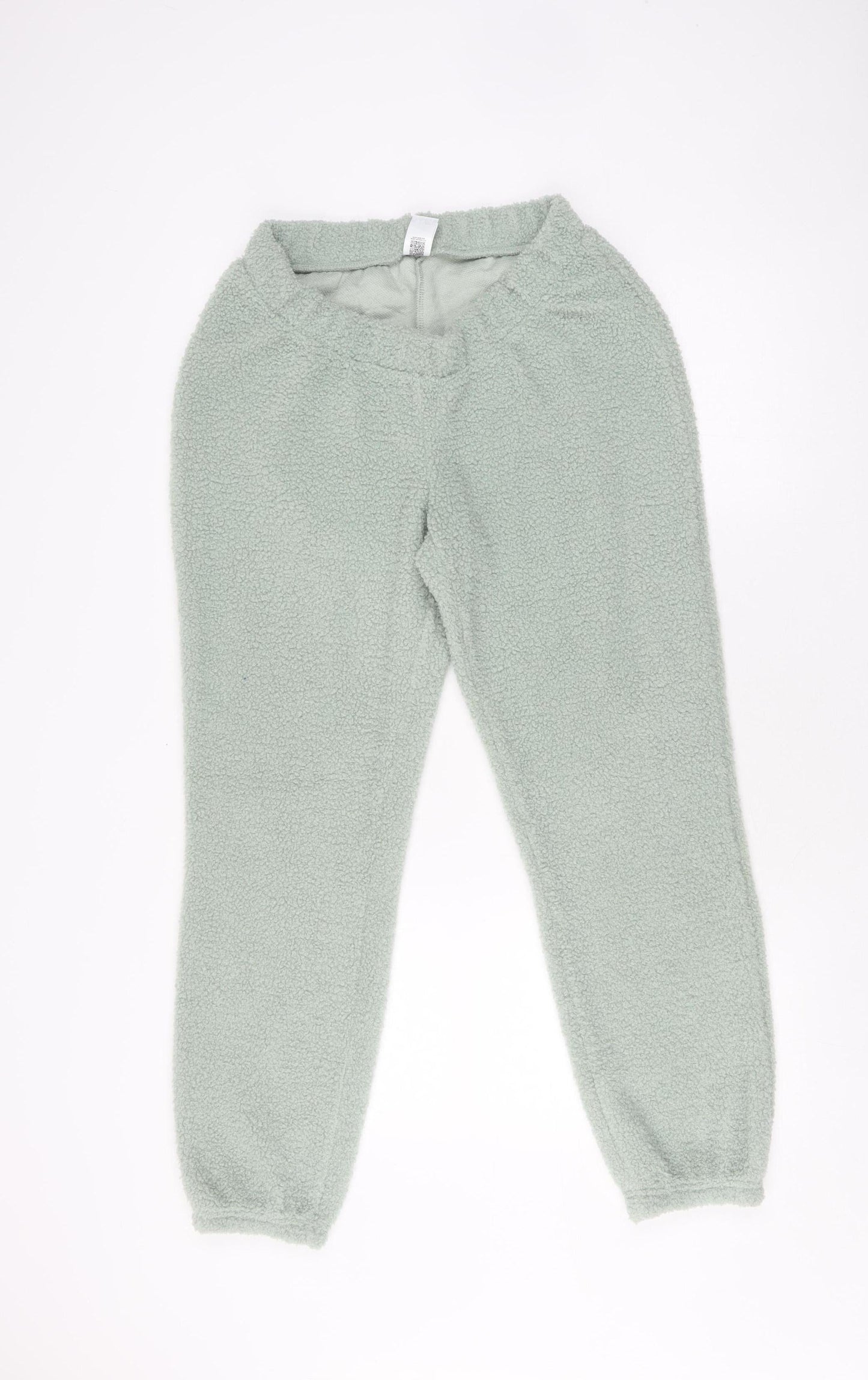 ASOS Green Fleece Sweatpants, Women's Size 8, Casual Comfort