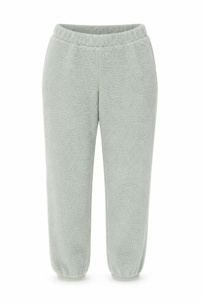 ASOS Green Fleece Sweatpants, Women's Size 8, Casual Comfort