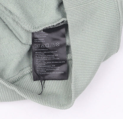 H&M Womens Green Pullover Sweatshirt Size 12