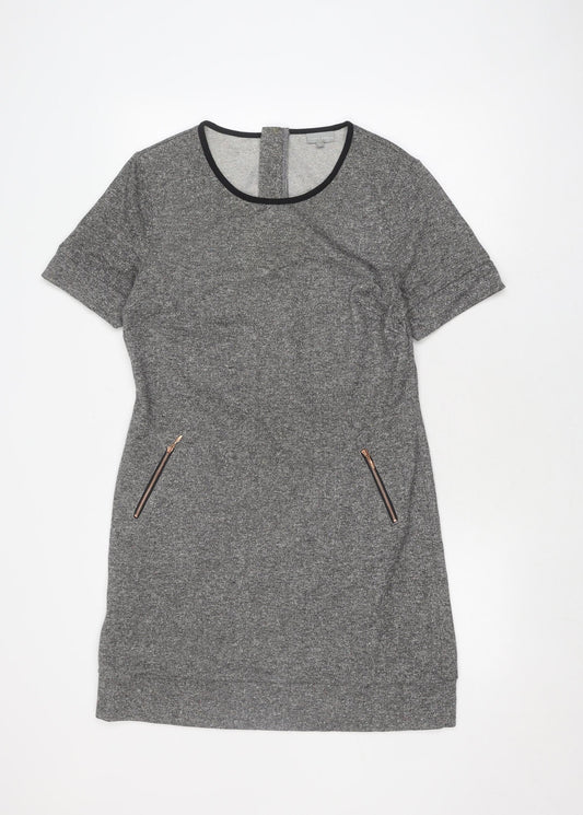 Oliver Bonas Women's Grey Sheath Dress Size 12