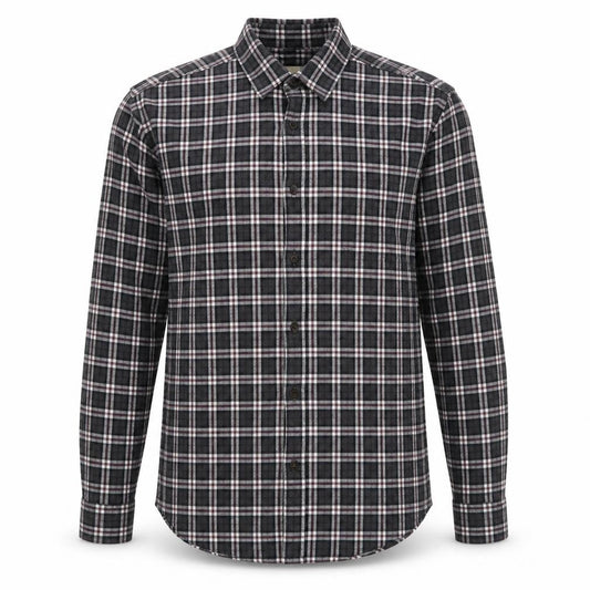Selected Homme Men's Slim Fit Check Shirt Black M