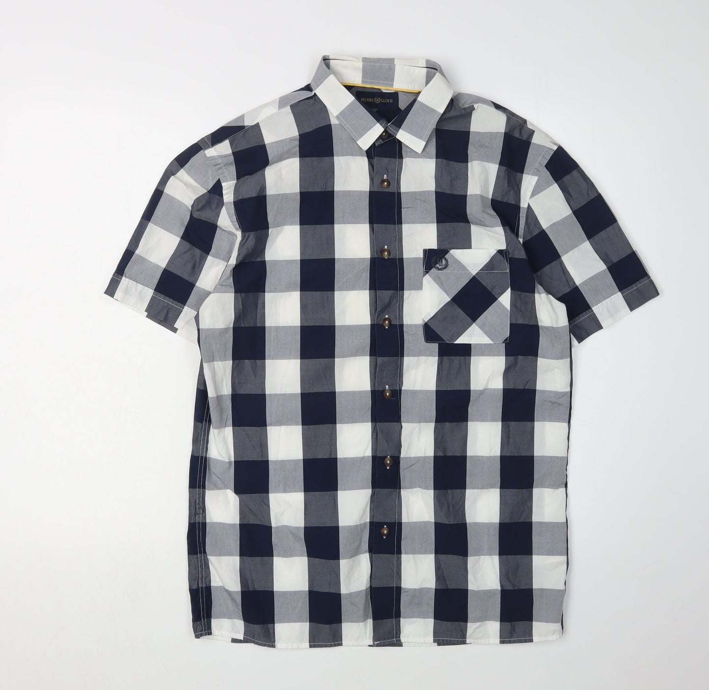 Henri Lloyd Men's Multicoloured Check Shirt M
