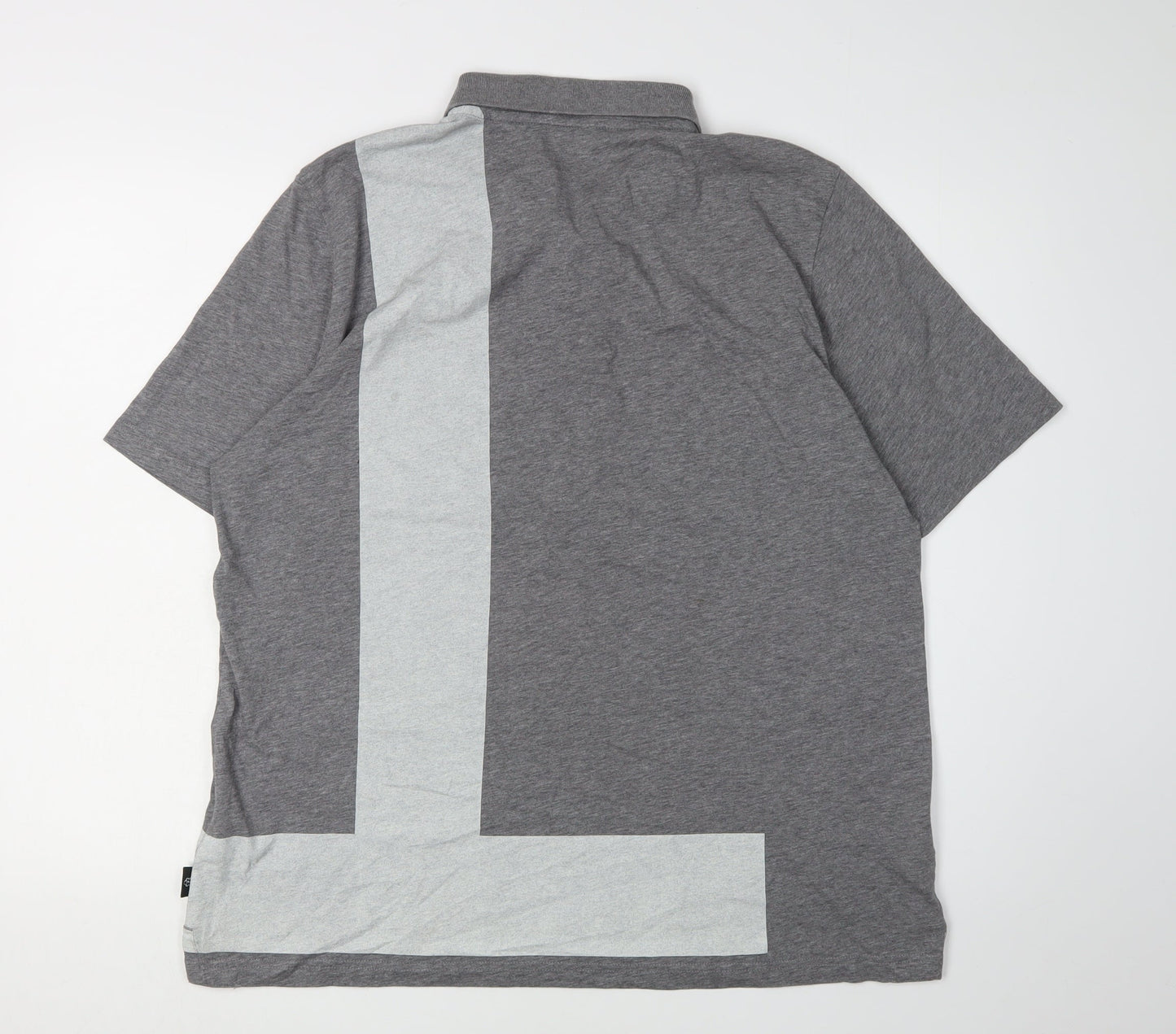 Ted Baker Men’s Grey Short Sleeve Polo - Size 5