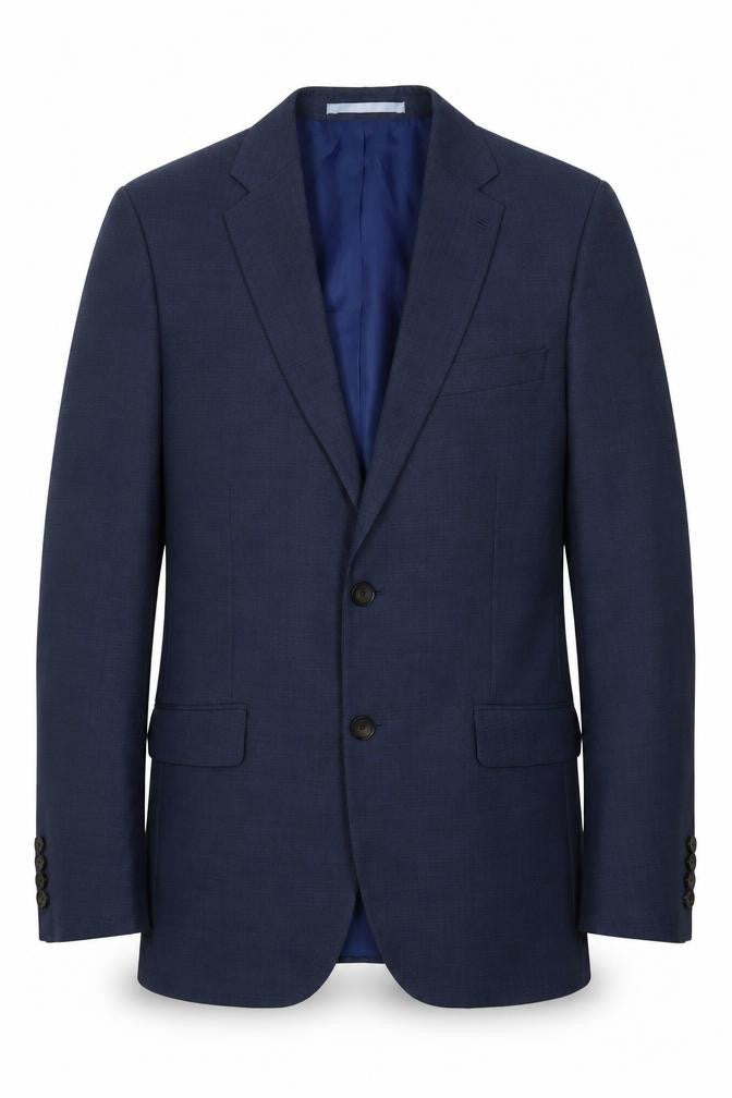 Marks & Spencer Men's Blue Suit Jacket Slim Fit 36R
